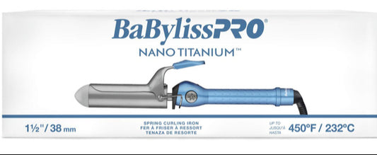 BABYLISS PRO NANO TITANIUM CURLING IRON 1 1/2 38MM