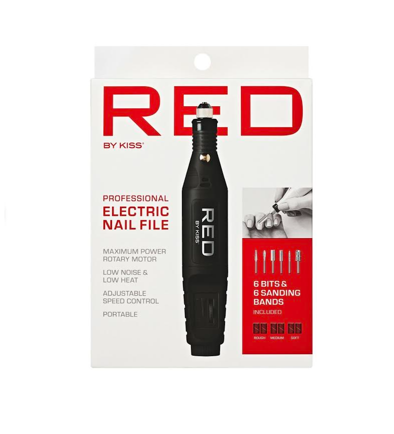 RED BY KISS ELECTRIC NAIL FILE ENF06