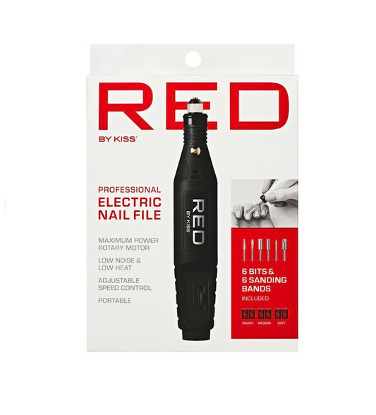 RED BY KISS ELECTRIC NAIL FILE ENF06
