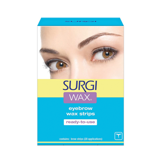 SURGI WAX EYEBROW WAX STRIPS