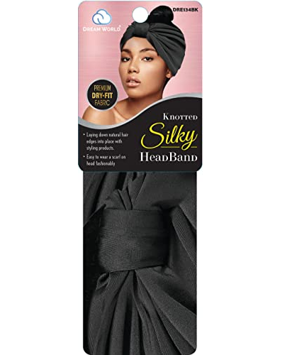 DREAM WORLD SILKY HEADBAND DRE134BK