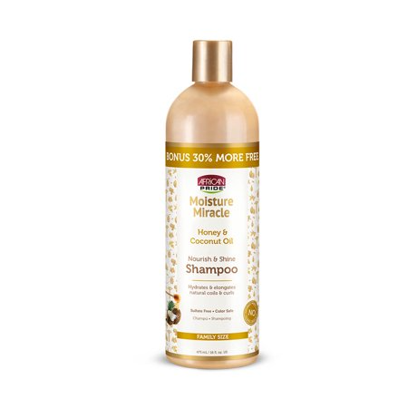 AFRICAN PRIDE MOISTURE MIRACLE SHAMPOO 16FL OZ