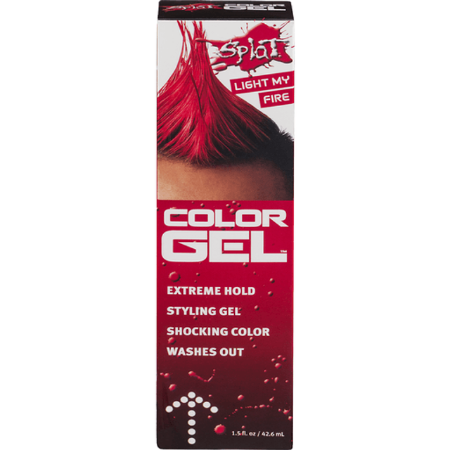 SPLAT GEL HAIR COLOR LIGHT MY FIRE