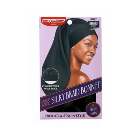 RED BY KISS LUXURY SATIN WIDE EDGE BRAID BONNET HBR07