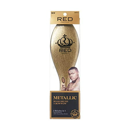 RED BY KISS PREMIUM METALLIC BOAR BRUSH BR10