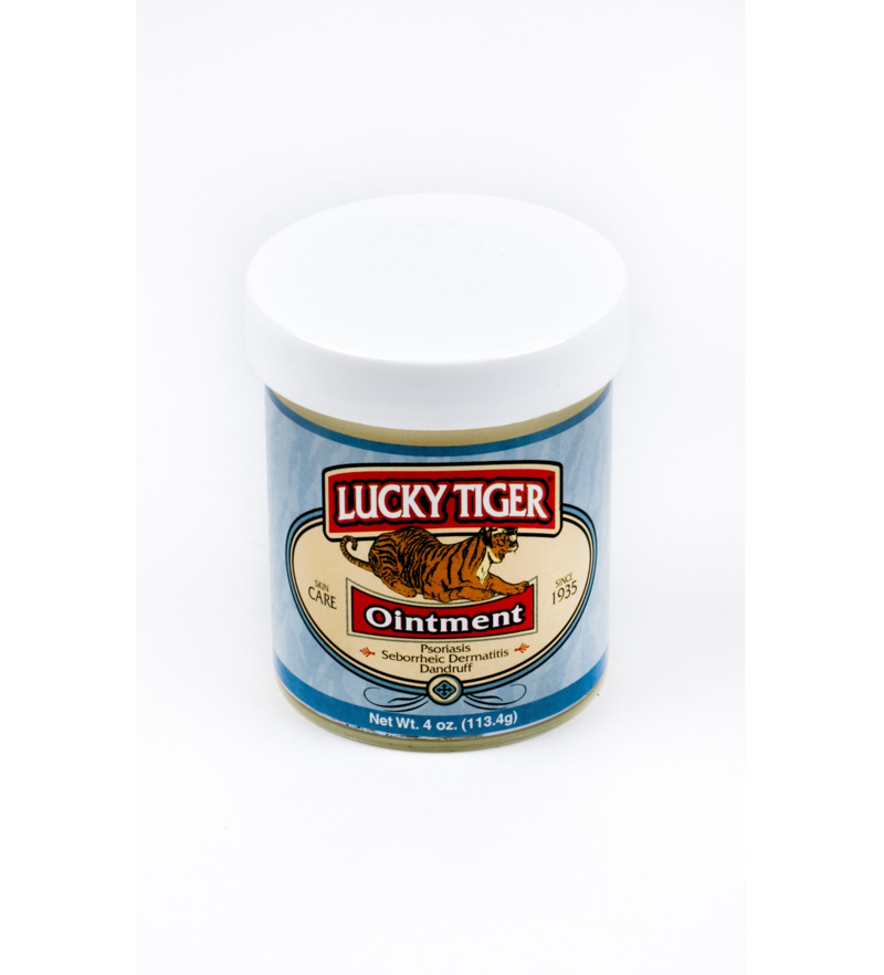 LUCKY TIGER OINTMENT FOR PSORIASIS SEBORRHEIC DERMATITIS 4OZ