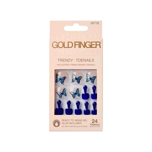 KISS NEW YORK TOENAILS GDT05