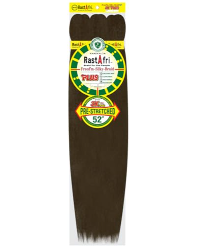 RASTAFRI SILKY BRAID 52'' 3X COLOR 4