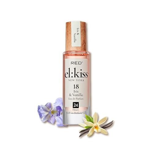 EL KISS ROLL ON PERFUME OIL IRIS & VANILLA PHB18