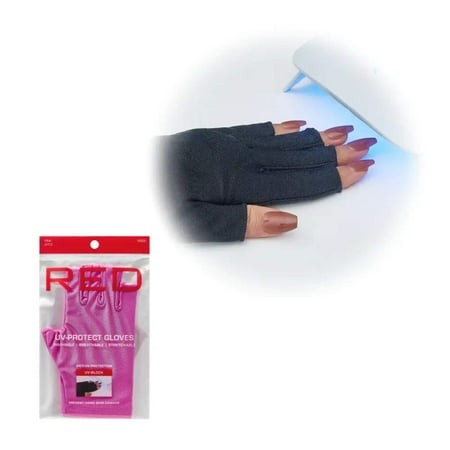 RED BY KISS UV PROTECT GLOVES PINK UG02