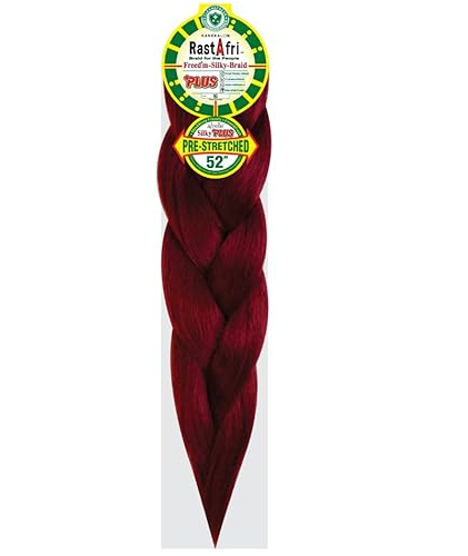RASTAFRI SILKY BRAID 52'' PLUS COLOR BG
