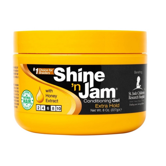 SHINE N JAM CONDITIONING GEL EXTRA HOLD 8OZ