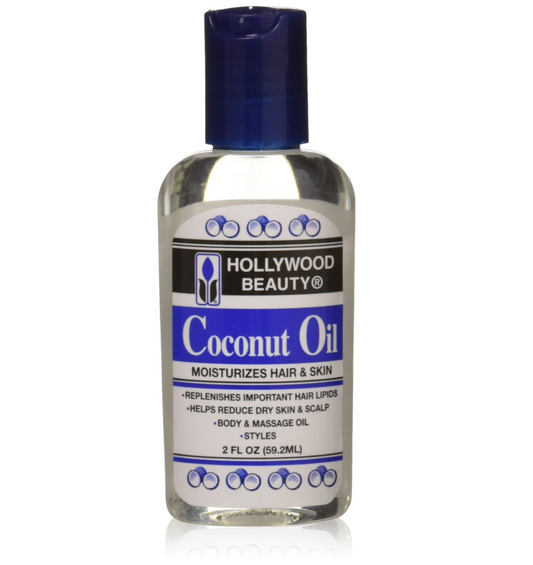 HOLLYWOOD BEAUTY COCONUT OIL 3FL OZ