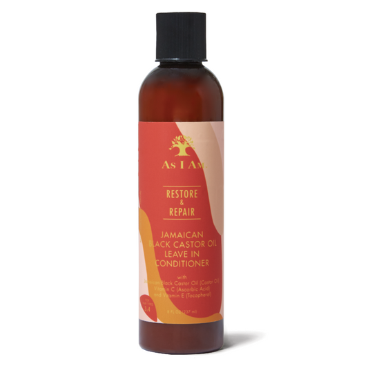 AS I AM 8FL OZ JAMAICAN BLACK CASTOR OIL LEAVE IN CONDI