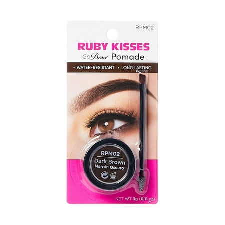 RUBY KISSES EYEBROW POMADE DARK BROWN RPM02