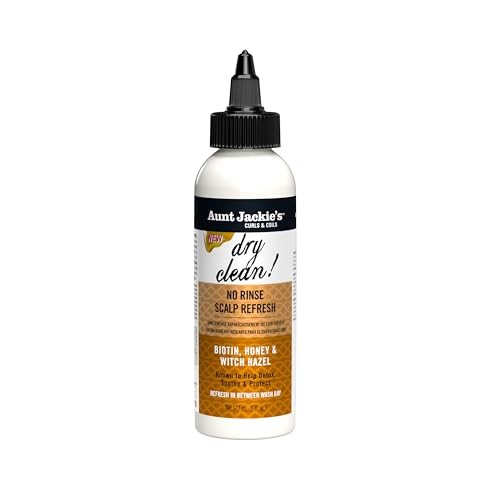 AUNT JACKIE'S DRY CLEAN NO RINSE SCALP REFRESH 6FL OZ