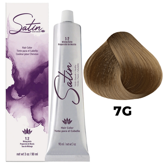 SATIN HAIR COLOR 7G GOLDEN BLONDE