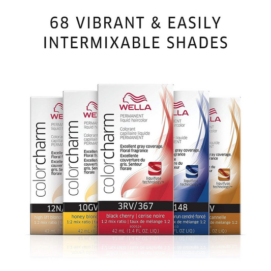 WELLA COLORCHARM LIQUID 5RG/445 LIGHT AUBURN