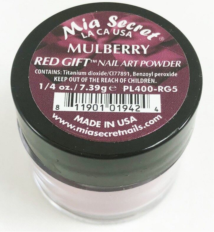 MIA SECRET NAIL ART POWDER 1.4 MULBERRY