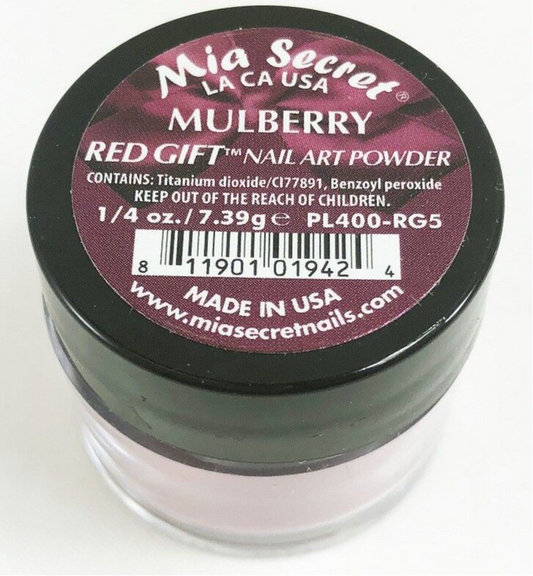 MIA SECRET NAIL ART POWDER 1.4 MULBERRY