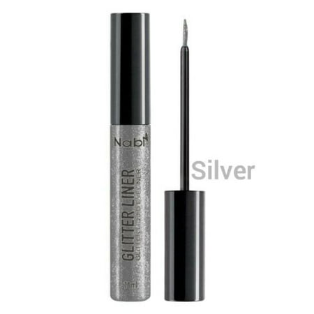 NABI GLITTER LIQUID LINER 02 SILVER