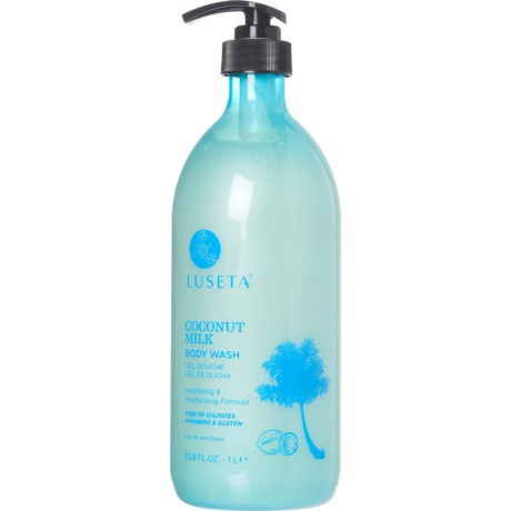 LUSETA BEAUTY COCONUT MILK BODY WASH 33.8 FL OZ