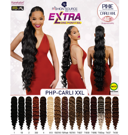 FASHION SOURCE PONYTAIL PHP CARLI XXL COLOR 350