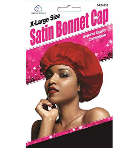 DREAM WORLD SATIN BONNET CAP X LARGE SIZE